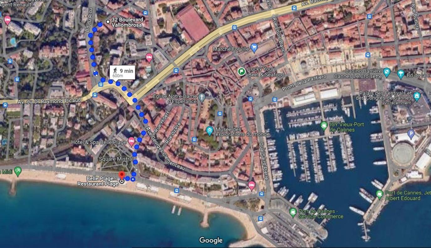 2 Pieces - Croisette Et Plages A 10 Mn A Pieds Cannes Kültér fotó
